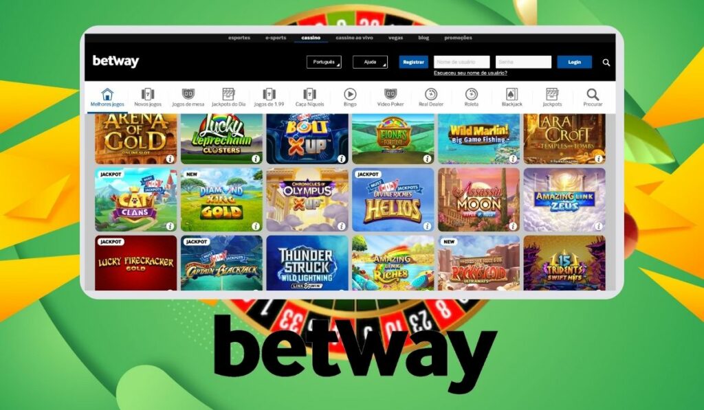 Revisão de jogos de azar online Betway Brasil