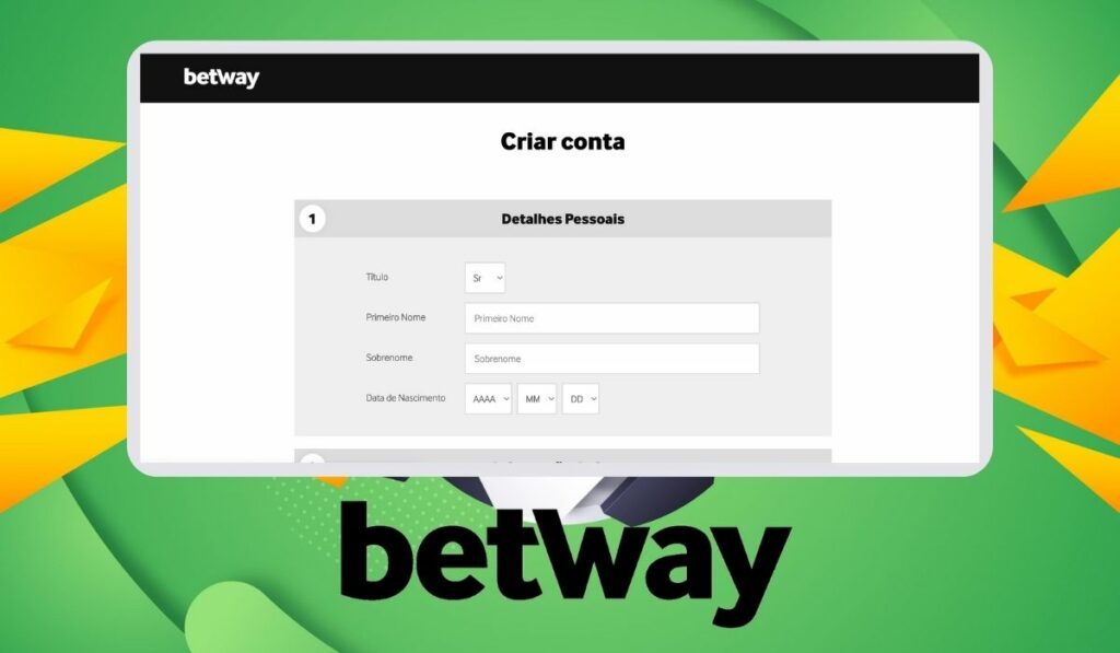 Revisão de criação de conta Betway Brasil