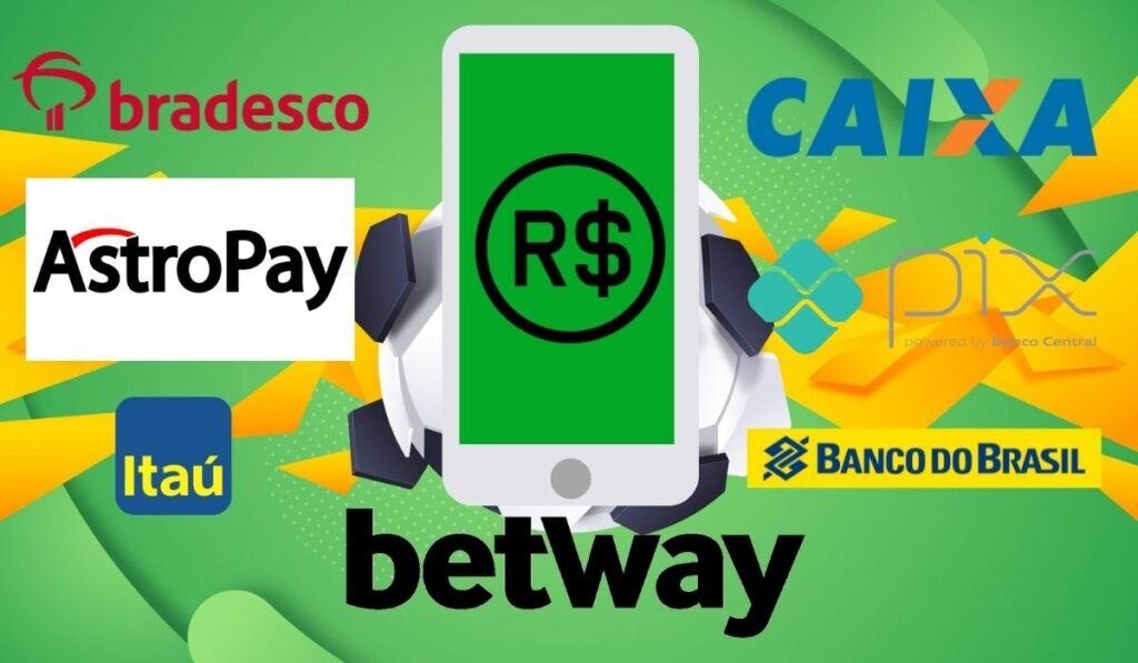 Métodos Betway Brasil de depósito e retirada de fundos na conta da casa de apostas e cassino