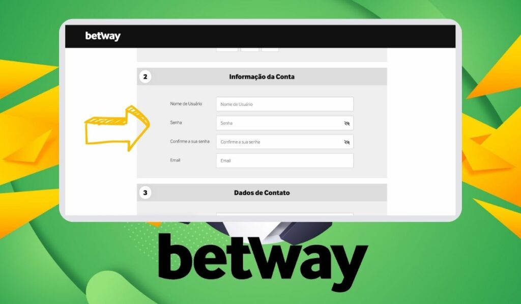 Guia de registro de conta de apostas Betway Brasil